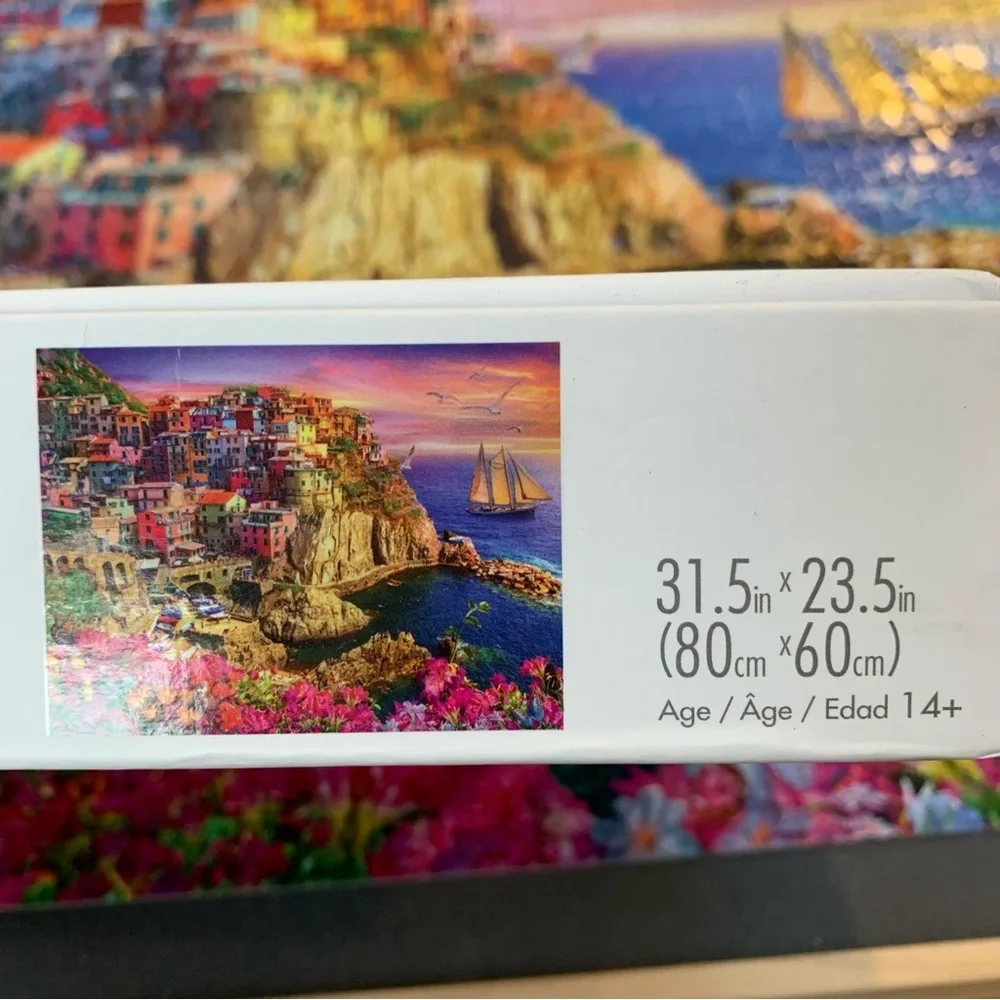 BUFFALO 1500 piece jigsaw puzzle, La Bella Vita. Complete!